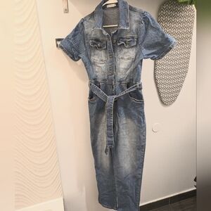 Avec Les Filles Denim Jumpsuit Size 29